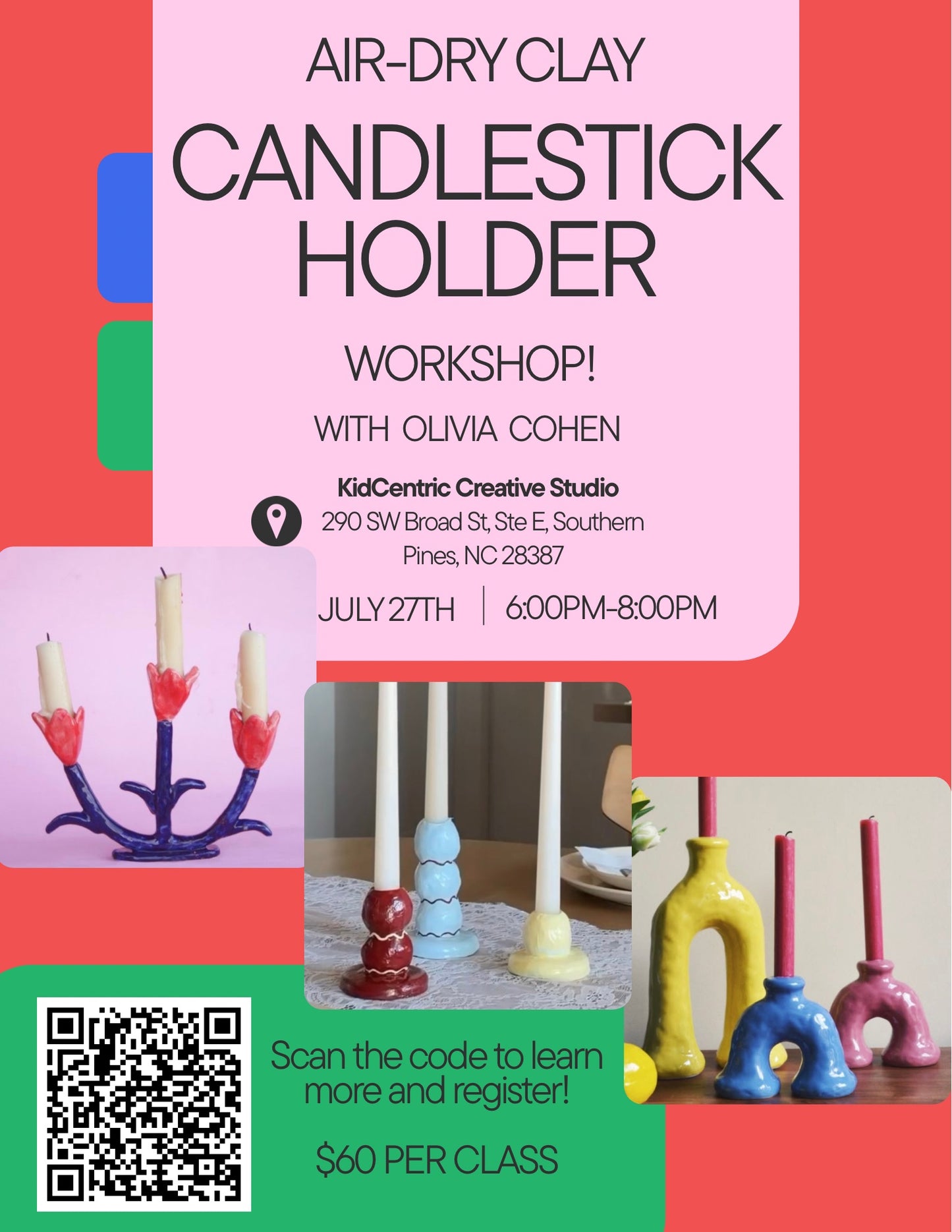 Air Dry Clay workshop
