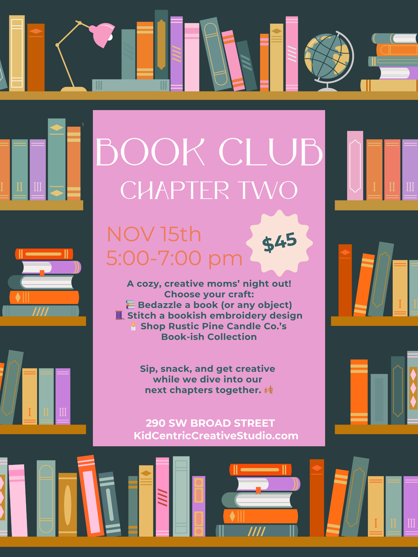 BOOK CLUB: CHAPTER TWO