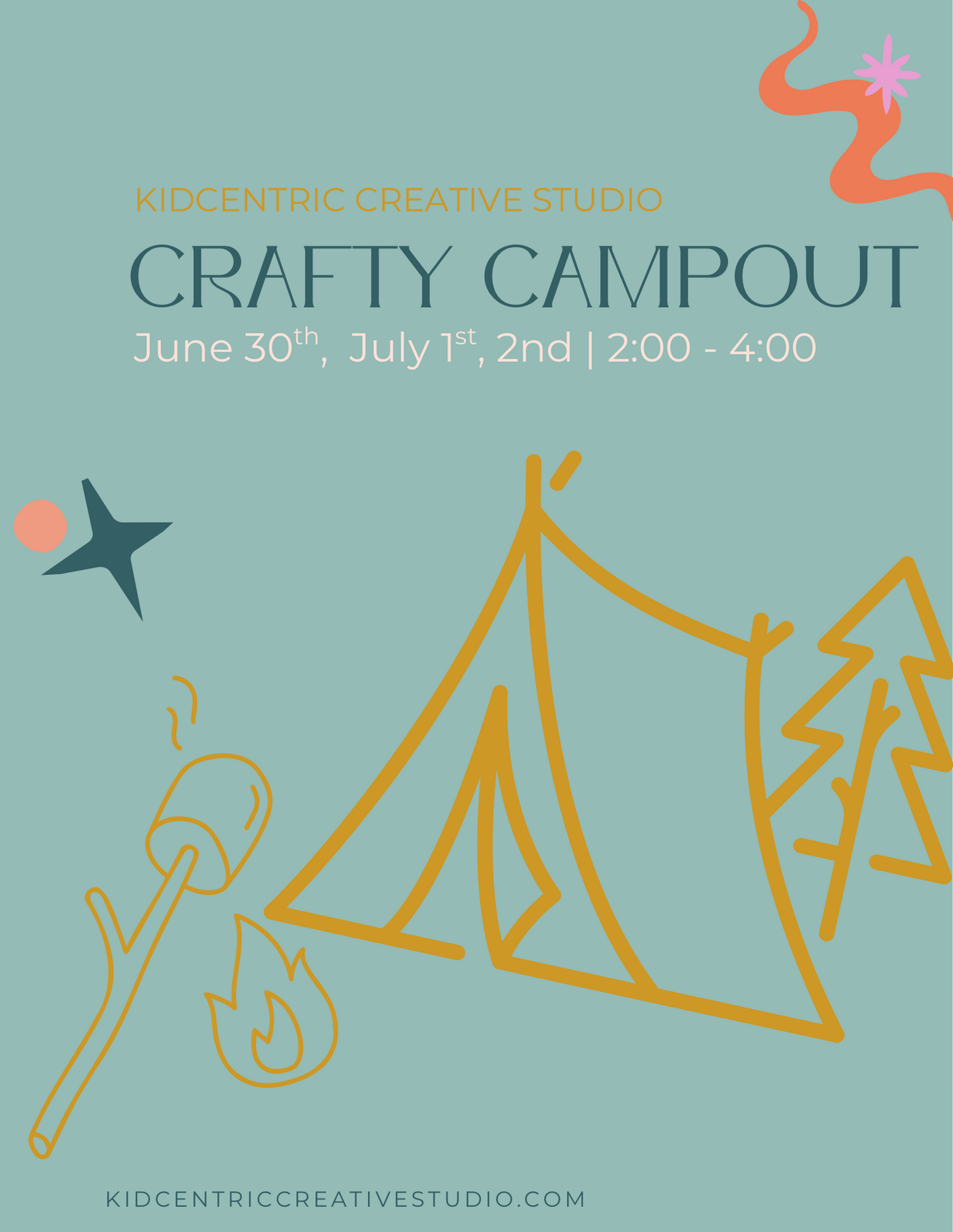 Summer Maker Camp - Crafty Campout