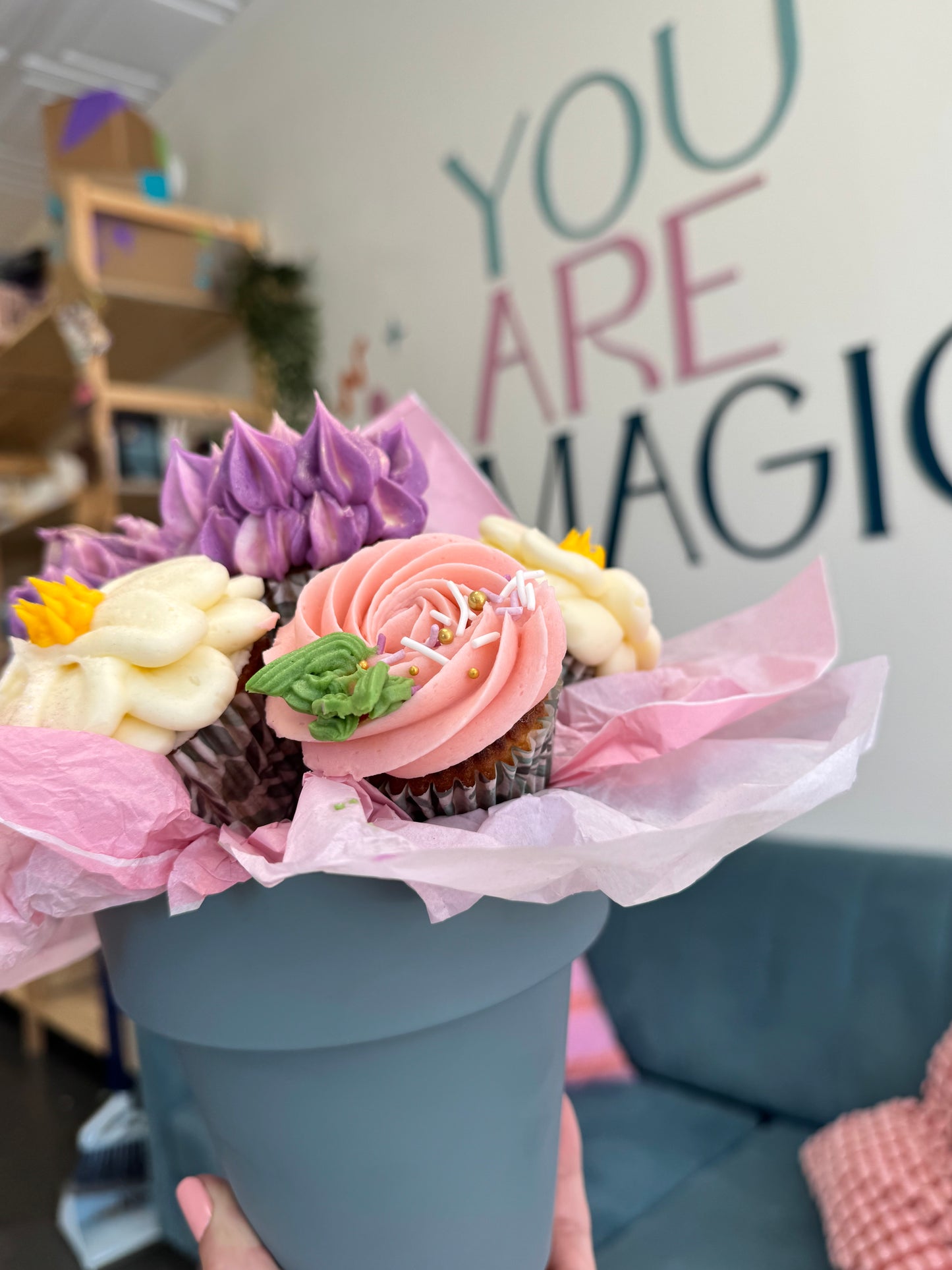 Mommy & Me Cupcake Bouquet Workshop