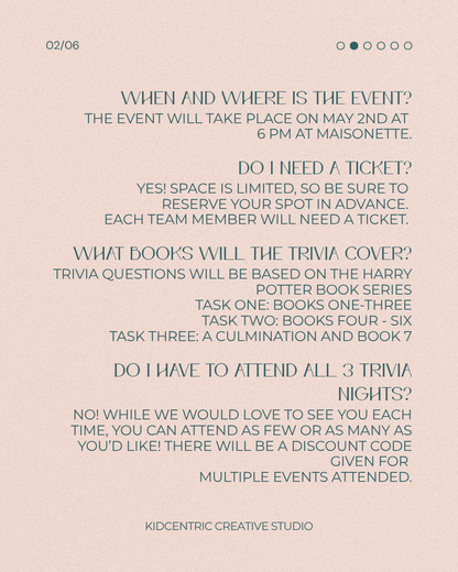 The Triwizard Trivia Tournament