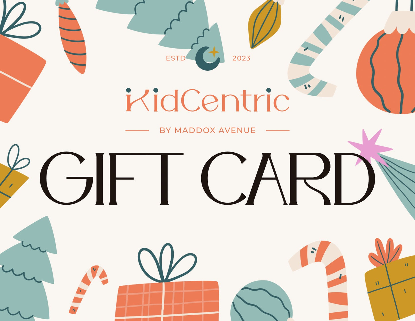 KidCentric Creative Studio Gift Card